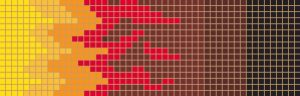 pixel flames to fan great design ideas